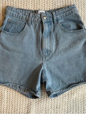Princess Polly Light Blue Denim Jean Shorts